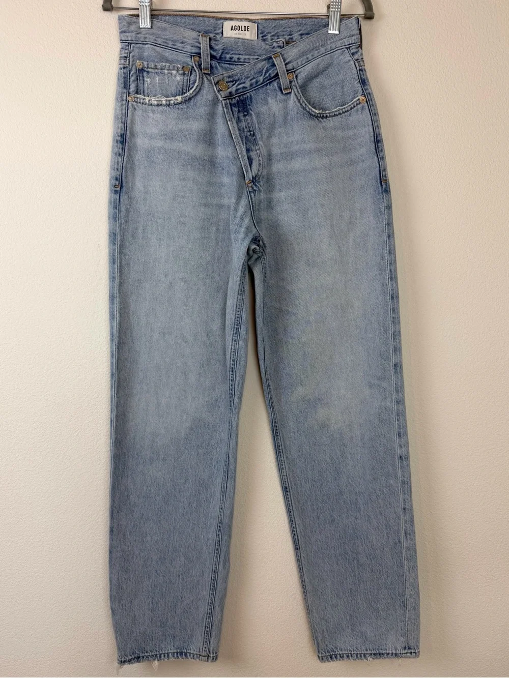 AGOLDE Criss Cross Upsized Jean in Suburbia - Picture 5 of 15